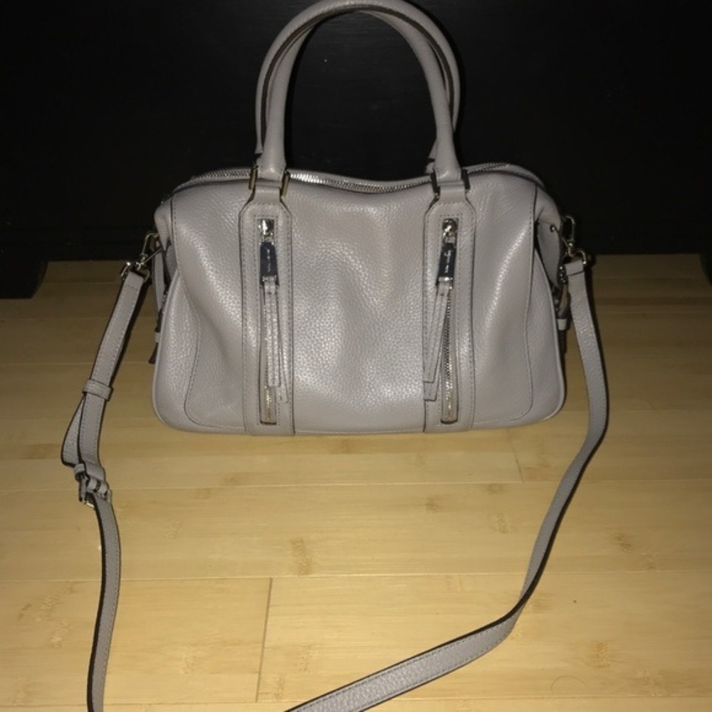 ❌SOLD❌Michael Kors Julia Pearl Grey Satchel